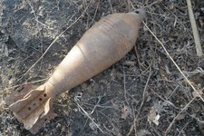 В Солнечнодольске нашли снаряды времен войны