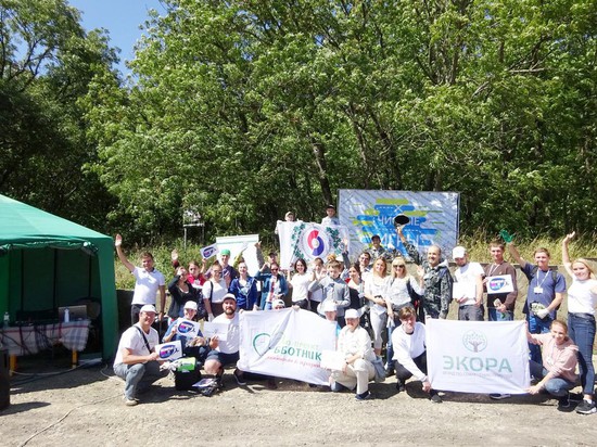 Организаторы «Чистых игр» в Ставрополе.