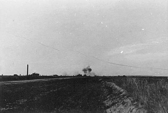  Наступление (ставропольское направление), 1942 год. (Фото из немецкого архива.)