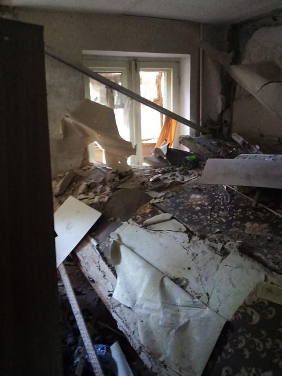 Изобильный. Разрушения после взрыва в пятиэтажке. Фото ГУ МЧС России по СК.