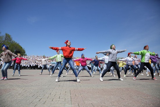 Тысячный детский хор и танцевальные коллективы. Пресс-служба администрации Ставрополя