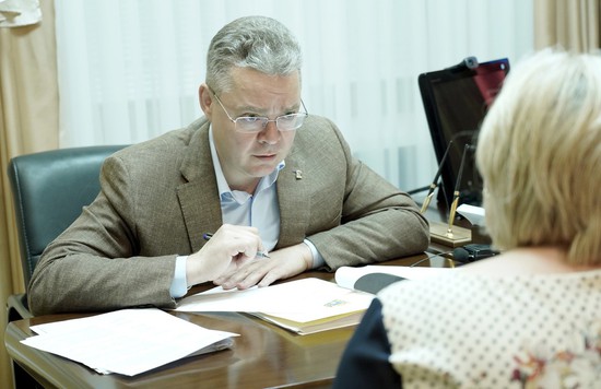 Личный прием граждан. Пресс-служба губернатора Ставропольского края