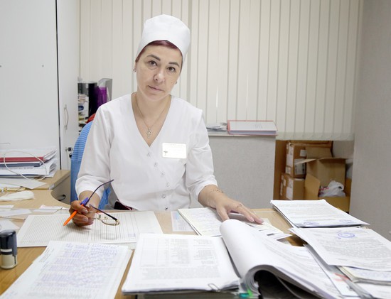  Ирина Шапошникова –  старшая медсестра хирургического отделения